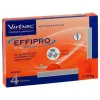 Virbac Effipro 67mg vet.Lösung z.Auftropf.kleine Hunde Pipette, 4 St> Flöhe, Zecken & Co.