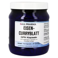 Hecht Pharma Eisen-Curryblatt GPH Kapseln, 750 St> Vitamin C (Ascorbinsäure)