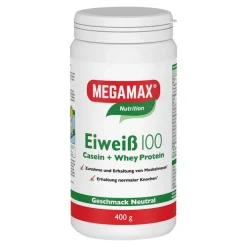Megamax Eiweiss 100 Neutral , 400 g> Eiweißpulver