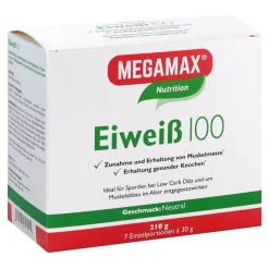 Eiweiss 100 Neutral Megamax Pulver, 7X30 g