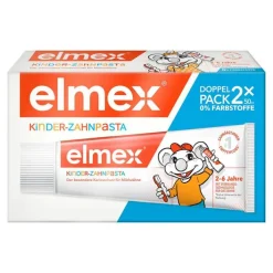 Elmex Kinderzahnpasta 2 - 6 Jahre Duo Pack, 2X50 ml>Kinder Zahnpflege|Für Kinder & Babys