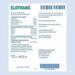 Elotrans Pulver, 10 St