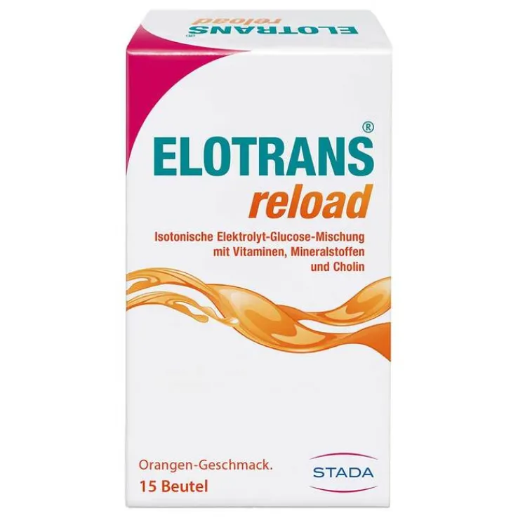 Elotrans reload Elektrolytpulver mit Vitaminen, 15X7.57 g