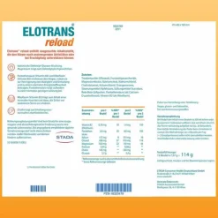 Elotrans reload Elektrolytpulver mit Vitaminen, 15X7.57 g
