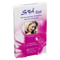 Enthaarungs Streifen Gesicht Snae Epil, 48 St