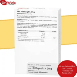 EPA 1000 mg Dr. Wolz Kapseln, 60 St