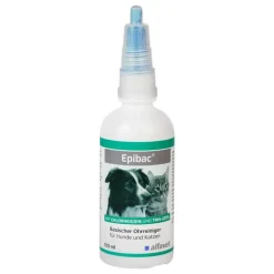 Epibac basischer Ohrreiniger Lösung für Hunde / Katzen, 100 ml> Ohren, Augen & Zähne|Ohren, Augen & Zähne
