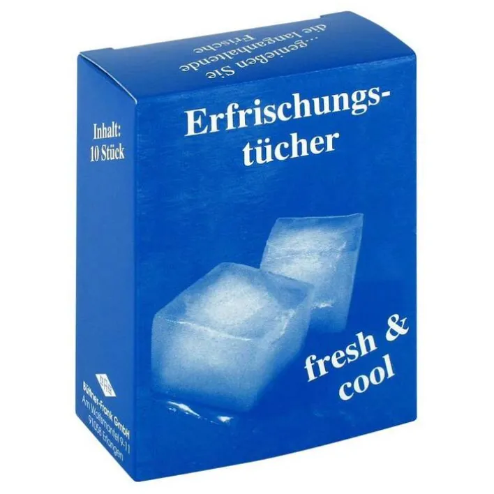 Frank Erfrischungstuch Cool Fresh, 10 St> Antitranspirant & Deo