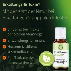 Erkältungs Entoxin Tropfen, 100 ml