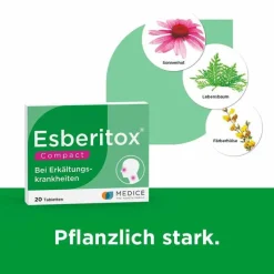 Esberitox® Compact Bei Erkältungskrankheiten, 20 St