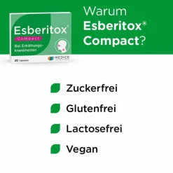 Esberitox® Compact Bei Erkältungskrankheiten, 20 St
