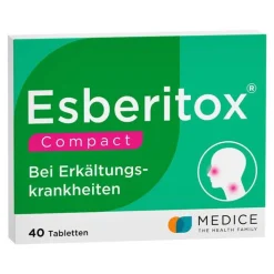 Esberitox ® Compact Bei Erkältungskrankheiten, 40 St> Grippemittel|Abwehrsteigerung