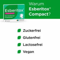 Esberitox ® Compact Bei Erkältungskrankheiten, 40 St><noscript><img width=