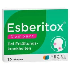 Esberitox ® Compact Bei Erkältungskrankheiten, 60 St> Grippemittel|Abwehrsteigerung