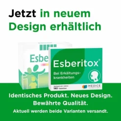 Esberitox ® Tabletten bei Erkältungskrankheiten, 180 St> Grippemittel|Abwehrsteigerung