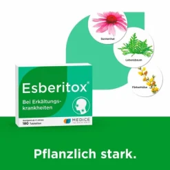 Esberitox ® Tabletten bei Erkältungskrankheiten, 180 St><noscript><img width=