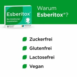 Esberitox ® Tabletten bei Erkältungskrankheiten, 180 St><noscript><img width=