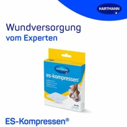 es-kompressen® Mullkompressen 7,5 cm x 7,5 cm steril, 5X2 St