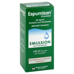 Espumisan Emulsion für bildgebende Diagnostik, 250 ml> Medikamente Gegen Blähungen