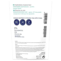 Eubos Sensitive Aufbaucreme Nachfüllbeutel, 50 ml