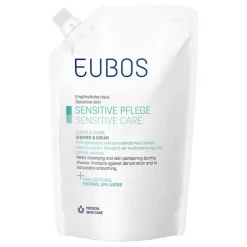 Eubos Sensitive Dusch & Creme Nachfüllbeutel, 400 ml> Duschen & Waschen