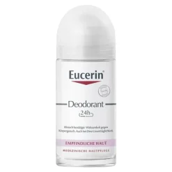 Eucerin Deodorant Empfindliche Haut 24h Roll-on, 50 ml