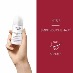 Eucerin Deodorant Roll-on 0% Aluminium Doppelpack, 2X50 ml