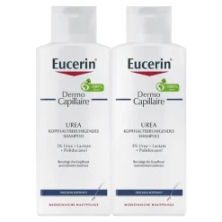Eucerin Dermocapillaire kopfhautberuhigendes Urea Shampoo, 2X250 ml> Shampoos|Hautbedürfnisse
