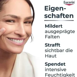 Eucerin Hyaluron-Filler Tagescreme für trockene Haut mit LSF 15, 50 ml