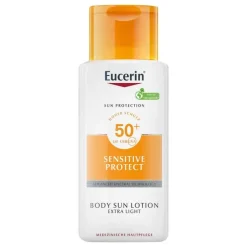 Eucerin Sun Lotion Extra Leicht LSF 50+, 150 ml> Lsf 50+|Trockene & Sensible Haut