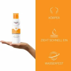 Eucerin Sun Oil Control Body transparent Aerosol LSF 30, 200 ml