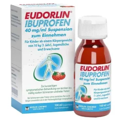 Eudorlin Ibuprofen 40 mg / ml Suspension zum Einnehmen, 100 ml
