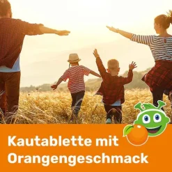 Eunova Junior Kautabletten mit Orangengeschmack, 100 St
