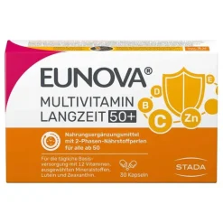 Eunova Langzeit 50+ Kapseln, 30 St> Multivitamine|Vitalität