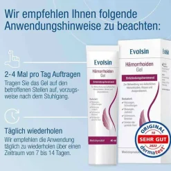 Evolsin® Hämorrhoiden Gel, 40 ml