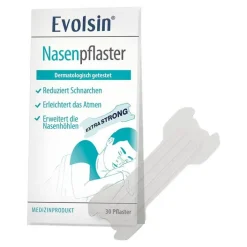 Evolsin Nasenpflaster extra stark transparent, 30 St> Nasenpflaster