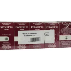 Exmykehl D 3 Suppositorien, 10X10 St
