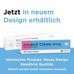 Exoderil Creme, 50 g> Hautpilz Creme|Fußpilz Creme