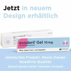 Exoderil Gel, 50 g> Hautpilz Creme|Fußpilz Creme
