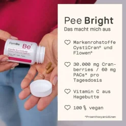 Fembe Be7 Cranbe Dry Formular Kapseln, 60 St> Vitamin C (Ascorbinsäure)|Cranberry