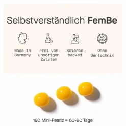 Fembe Be2 Hair Formular Weichkapseln, 180 St