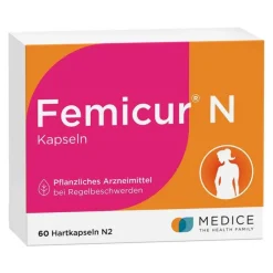 Femicur® N Kapseln bei Regelbeschwerden, 60 St