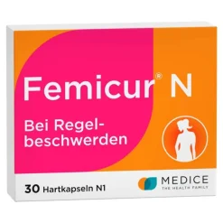 Femicur® N Kapseln bei Regelbeschwerden, 30 St