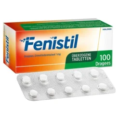 Fenistil Dragees, Dimetindenmaleat 1 mg/Tablette, Antiallergikum, 100 St