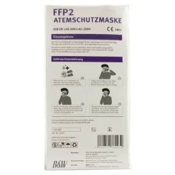 FFP2 Atemschutzmaske, 1 St> Mundschutz