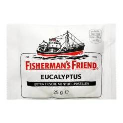 Fishermans Friend Eucalyptus mit Zucker Pastillen, 25 g