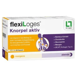 Dr. Loges Flexiloges Knorpel aktiv Kapseln, 120 St> Glucosamin-Chondroitin