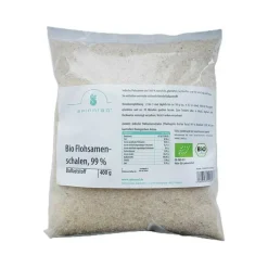 Flohsamenschalen Bio 99% Reinheit, 400 g