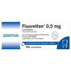Fluoretten 0,5 mg Tabletten, 300 St> Prophylaxe