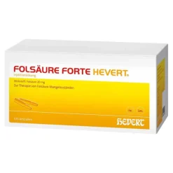 Hevert FOLSÄURE FORTE ® Ampullen, 100X2 ml> Vitamin B9 (Folsäure)